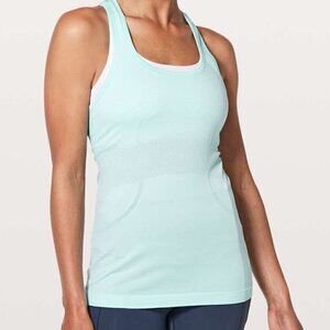 Lululemon Swiftly Tech Racerback - 6 Aquamarine
